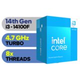 Intel Core i3-14100F3.5GHz 12MB L3 LGA1700 BOXRaptor Lake,bez grafike | Eponuda.ba