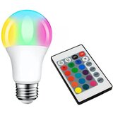  RGB LED žarnica 9W E27 + daljinski upravljalnik Cene