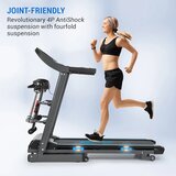 Capital Sports F120 Pro, tekalna steza, vzmetenje 4P-AntiShock, masažna postaja, (20598692) | Shoptok.si