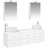  Set namještaja za kupaonicu 5 kom. Bijela | shoptok.hr