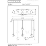 Lesnina XXXL VISEČA NIHALNA LED-SVETILKA Gisela 3.9 W/304 lm/2700 K/230 V/ | Shoptok.si