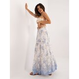 Italy Moda Skirt-DHJ-SD-7640.28-Light Blue | Shoptok.si