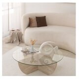 Hanah home Klub sto Lily 90cm Bež | Eponuda.ba
