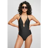 UC Ladies Women's recycled triangle swimsuit black