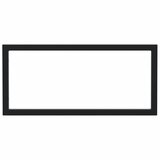  Nosači polica za umivaonik 2 kom crni pravokutni čelični Crna 25 x 55 cm | Shoptok.si