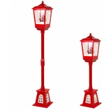  Božićna lampa s efektima 2u1 - crvena