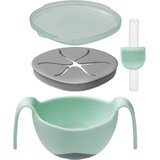 b.box 3 in 1 Bowl & Straw skledica s slamico Pisctachio 250 ml | Shoptok.si