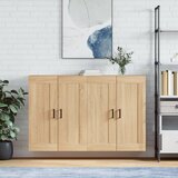 vidaXL Zidni ormarići 2 kom boja hrasta sonome od konstruiranog drva | shoptok.hr