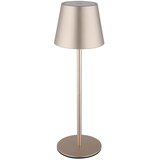 Globo 58488CH-LED prigušiva, dodirna, punjiva, spoljašnja stona lampa VANNIE 3W/5V IP54 1800mAh mesing | Eponuda.com