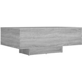 Maison Chic Klubska mizica - kavna mizica - Nizka mizica siva sonoma 85x55x31 cm konstruiran les, (21752581) Cene