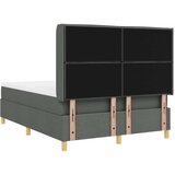 Box Spring postelja s matracem temno siva 160x200 cm tkanina, (22049958) | Shoptok.si
