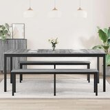  Jedilne mize 2 pcs 200 x 100 x 75 cm Konstruiran les, (5000268661) | Shoptok.si
