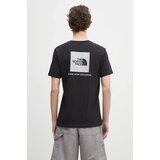 The North Face Pamučna majica Reflective Box za muškarce, boja: crna, s tiskom, NF0A8C4VU1H1 | shoptok.hr