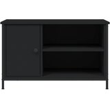 TV ormarić crni 80x40x50 cm od konstruiranog drva | Eponuda.com