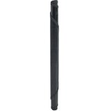  Okrugli tepih crni 80 cm bambus - Crna 80 cm | shoptok.hr
