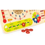 ECO TOYS Lesena izobraževalna plošča v angleškem jeziku | Shoptok.si