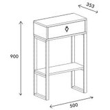 Hanah home komoda valanti anthracite
