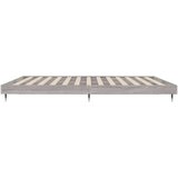 vidaXL Posteljni okvir siva sonoma 120x200 cm inženirski les | Shoptok.si