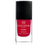 Collistar Puro Long-Lasting Nail Lacquer dolgoobstojen lak za nohte odtenek 111 Rosso Milano 10 ml Cene