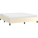  Za krevet krem 160x200 cm od umjetne kože | shoptok.hr