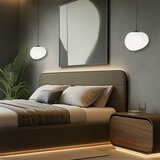 Candellux Lighting Crno-bijela viseća svjetiljka ø 25 cm Stones – | shoptok.hr