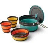 Frontier UL ultra-light folding pot set for 2 people /5 pieces