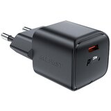Acefast Omrežni polnilec Mini GaN PD 20 W USB-C, črn, (21580870) Cene