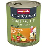 Animonda GranCarno Adult Superfoods 6 x 800 g - Puran + blitva, šipek, laneno olje | Shoptok.si