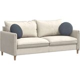  Sedežne blazine 2 pcs Temno siva Ø 40 x 13 cm Žamet, (5000083584) | Shoptok.si