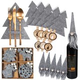 Tutumi Set Božićnih Ukrasa Silver Frost 42 Komada Cijene