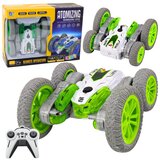  Automobil na daljinsko upravljanje s RC svjetlima, dim, drift, 360°, zelena | shoptok.hr