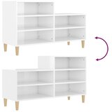 Ormarić za cipele sjajni bijeli 102x36x60 cm konstruirano drvo | shoptok.hr