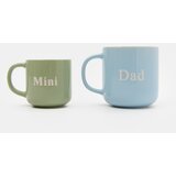 Sinsay Set šalica s natpisom Dad i Mini | shoptok.hr