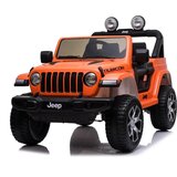  Licencirani auto na akumulator Jeep Rubicon 4x4 - narančasti | shoptok.hr
