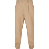 Urban Classics Straight pleated trousers in beige | shoptok.hr