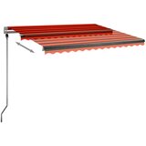  Samostojeća automatska tenda 350 x 250 cm narančasto-smeđa | shoptok.hr