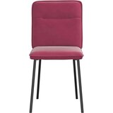  Jedilni stoli 4 kosi vinsko rdeč žamet, (21822565) | Shoptok.si