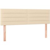  Box spring postelja z vzmetnico krem 140x200 cm blago | Shoptok.si
