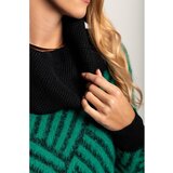 Fenzy Tunika S Remenom S Uzorkom Corvera, Zelena I Crna | shoptok.hr
