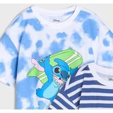 Sinsay Komplet od 2 majice kratkih rukava Stitch | shoptok.hr