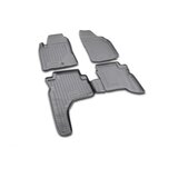 Element Tipske gumene patosnice Mitsubishi Pajero Sport (1997-2008), 4 komada, Sive | Eponuda.com