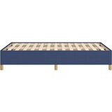  Posteljni okvir moder 120x200 cm blago, (20725205) | Shoptok.si