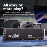 Crucial P310 Gen4 2280 2TB NVMe PCIe M.2 SSD | shoptok.hr