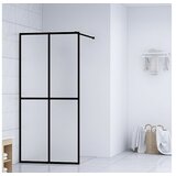  Steklena pregrada za tuš mlečno kaljeno steklo 90x195 cm | Shoptok.si