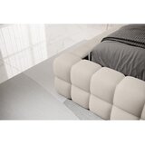 ELTAP Bež tapecirani bračni krevet s prostorom za odlaganje s podnicom 160x200 cm Dizzle – | shoptok.hr