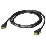 Aten HDMI priključni kabel HDMI-A vtič 1.00 m črna 2L-7D01H #####4K UHD\, zaščiten HDMI kabel, (20421246) Cene