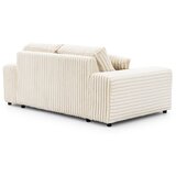 Ropez Krem sofa od samta 178 cm Justin – | shoptok.hr