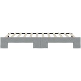  Dnevni krevet na razvlačenje svjetlosivi 100x200 cm od tkanine | shoptok.hr