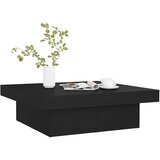  Stolić za kavu crni 90 x 90 x 28 cm od konstruiranog drva | Eponuda.ba