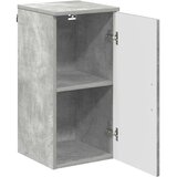  Kupaonski ormar Zidne s vratima Betonski sivi 30 x 31,5 x 61 cm | shoptok.hr